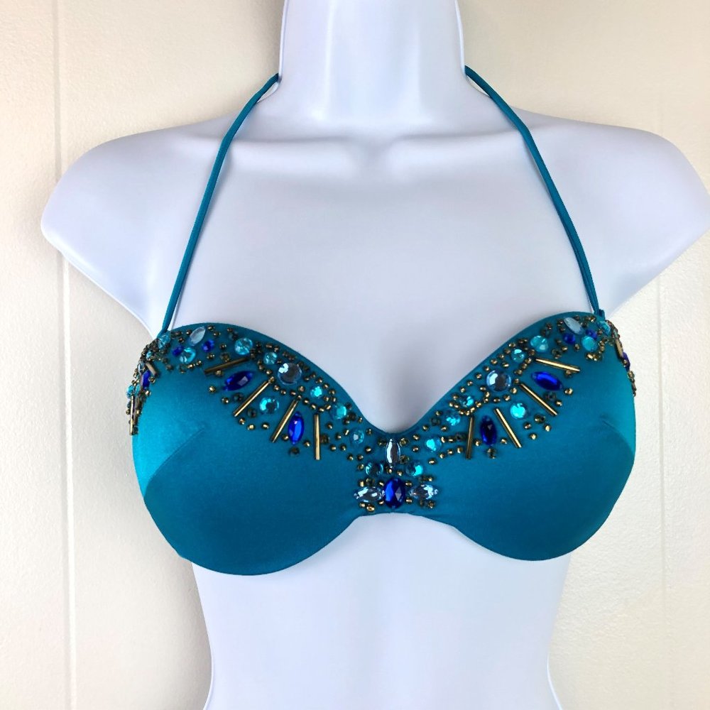 Victoria’s Secret Sexy Jeweled Push-up Bikini Top